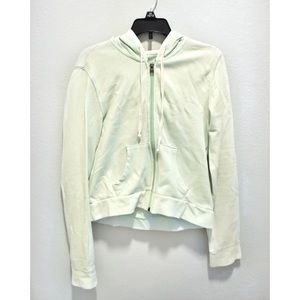 Hollister Women Mint Green Zip Up Hoodie